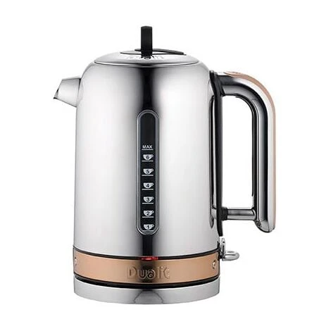 Dualit Classic Kettle Polished Stainless Steel And Copper Trim 3 Dualit Classic Kettle Polished Stainless Steel And Copper Trim - Image 3