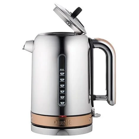 Dualit Classic Kettle Polished Stainless Steel And Copper Trim 4 Dualit Classic Kettle Polished Stainless Steel And Copper Trim - Image 4
