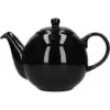 London Pottery Globe 4 Cup Teapot Gloss Black