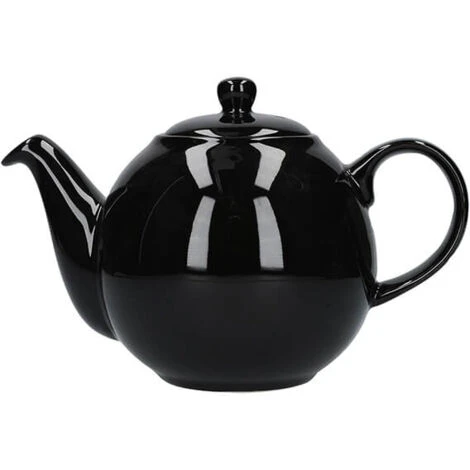 London Pottery Globe 4 Cup Teapot Gloss Black 1 London Pottery Globe 4 Cup Teapot Gloss Black