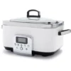 GreenPan Non-Stick Slow Cooker 6L Cream