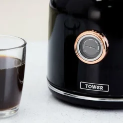 Tower Bottega 1.7 Litre Stainless Steel Kettle Rose Gold Black 8 Tower Bottega 1.7 Litre Stainless Steel Kettle Rose Gold Black -Kitchen Appliances Store 87568756 4