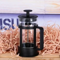 French Press Coffee Maker - - Black -Kitchen Appliances Store 87593732 3