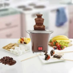 Fondue Maker,Chocolate Fountain Chocolate Fountain Party Chocolate Fountain Home Chocolate Fountain Chocolate Fondue Fountain -Kitchen Appliances Store 87602585 4