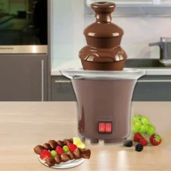 Fondue Maker,Chocolate Fountain Chocolate Fountain Party Chocolate Fountain Home Chocolate Fountain Chocolate Fondue Fountain -Kitchen Appliances Store 87602585 5