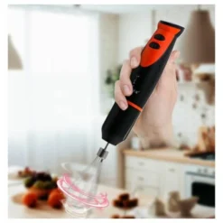 Multifunctional Cooking Stick Baby Food Supplement Electric Hand-held Machine Stirring Stick Black -Kitchen Appliances Store 87611263 5