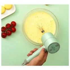 Household Electric Hand-held Cordless Egg Beater Mixer Multi-functional Creamer Cooking Green Whisk -Kitchen Appliances Store 87611331 3