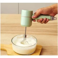 Household Electric Hand-held Cordless Egg Beater Mixer Multi-functional Creamer Cooking Green Whisk -Kitchen Appliances Store 87611331 5