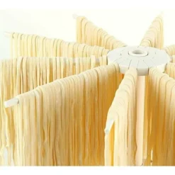 Foldable Fresh Pasta Drying Rack Fresh Pasta Drying Rack 10 Bars Portable, Easy To Store, Quick To Set Up (White)… -Kitchen Appliances Store 87631286 4
