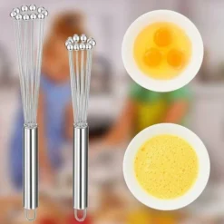 Pieces Mini Whisk, Stainless Steel Whisk, Metal Egg Whisk Kitchen Whisk Kit For Cooking, Mixing, Whisking, Beating, Stirring (25.4cm, 30.4cm) 7 Pieces Mini Whisk, Stainless Steel Whisk, Metal Egg Whisk Kitchen Whisk Kit For Cooking, Mixing, Whisking, Beating, Stirring (25.4cm, 30.4cm) -Kitchen Appliances Store 87637978 3