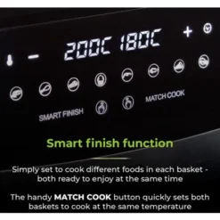 Tower 9 Litre Dual Basket Air Fryer -Kitchen Appliances Store 87922656 4