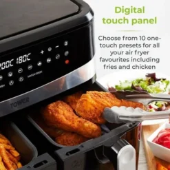 Tower 9 Litre Dual Basket Air Fryer -Kitchen Appliances Store 87922656 5