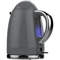 The Funky Appliance Company 1.7 Litre Kettle And 4 Slice Toaster Set Grey -Kitchen Appliances Store 88018714 3