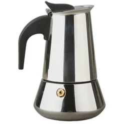 Apollo® Apollo Stainless Steel Induction 2 Cup Coffee Maker