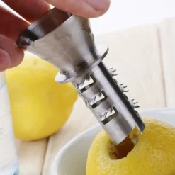 Best Utensils 18/8 Stainless Steel Manual Citrus Juicer Reamer And Lemon Pourer -Kitchen Appliances Store 88295627 4