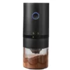 Portable Electric Coffee Grinder, Rechargeable Compact Grinder, Adjustable Ceramic Conical Burr, Fine Grind, Perfect For On The Go