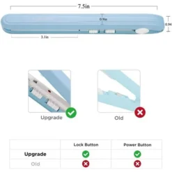 Upgraded Mini Food Storage Heat Sealer, Mini Portable Bag Sealer 5 Upgraded Mini Food Storage Heat Sealer, Mini Portable Bag Sealer -Kitchen Appliances Store 88617706 3