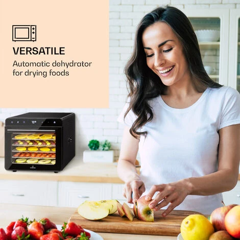 Klarstein Shaftesbury Dehydrator 700W Timer Function 35-85°C Digital Touch Display 2 Klarstein Shaftesbury Dehydrator 700W Timer Function 35-85°C Digital Touch Display - Image 2