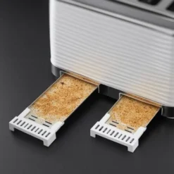 Russell Hobbs Inspire Kettle & 4 Slice Toaster Set White 9 Russell Hobbs Inspire Kettle & 4 Slice Toaster Set White -Kitchen Appliances Store 88777426 5