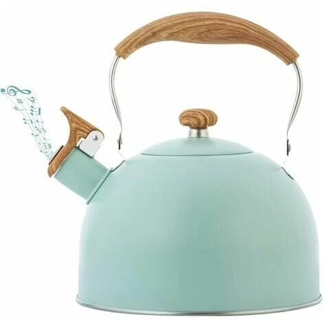 2.5L Whistling Tea Kettle With Ergonomic Handle Stainless Steel Kettle Induction Tea Kettle Whistling Kettle For All Gas Hobs Hobs 1 2.5L Whistling Tea Kettle With Ergonomic Handle Stainless Steel Kettle Induction Tea Kettle Whistling Kettle For All Gas Hobs Hobs