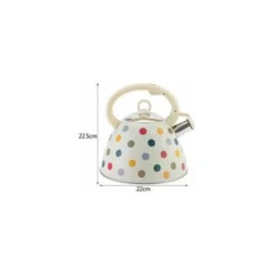 Vintage Gas Stove 3L Stainless Steel Tea Kettle With Silicone Handle 7 Vintage Gas Stove 3L Stainless Steel Tea Kettle With Silicone Handle -Kitchen Appliances Store 88923889 3