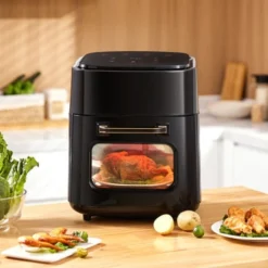Livingandhome Black 15L Large Air Fryer Oven -Kitchen Appliances Store 88937791 3