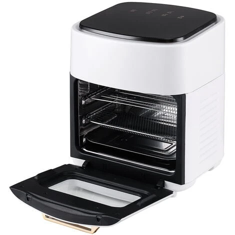 Livingandhome White 15L Large Air Fryer Oven 4 Livingandhome White 15L Large Air Fryer Oven - Image 4