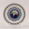 8" King Charles III Queen Consort Portrait Memorabilia Coronation Plate With Stand