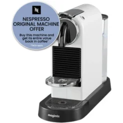 Magimix Nespresso Citiz White Coffee Machine