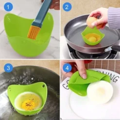 HIASDFLS Cuiseur Vapeur œufs Pochés 8Pcs, œufs Pochés Moule, Oeuf Dur Pocheuse Silicone, Easy Egg Cooker, Oeuf Poach Pods Pot 7 HIASDFLS Cuiseur Vapeur œufs Pochés 8Pcs, œufs Pochés Moule, Oeuf Dur Pocheuse Silicone, Easy Egg Cooker, Oeuf Poach Pods Pot -Kitchen Appliances Store 89419515 3