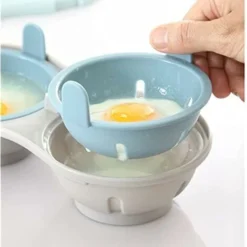 Microwave Egg Poacher Kitchen Gadgets Creative Steam Egg Box Microwave Egg Tray Double Steam Oven Microwave Kitchen Mold -Kitchen Appliances Store 89794509 3