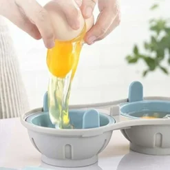 Microwave Egg Poacher Kitchen Gadgets Creative Steam Egg Box Microwave Egg Tray Double Steam Oven Microwave Kitchen Mold -Kitchen Appliances Store 89794509 4