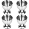 Stainless Steel Parts Egg Cups Set Egg Tray Egg Poachers For Hard And Soft Egg Holders Kitchen Tool