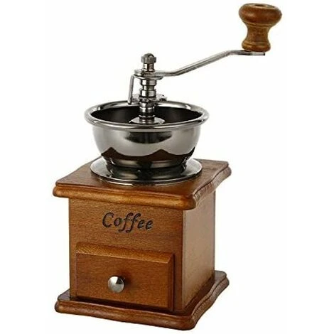 Vintage Manual Coffee Grinder Ceramic Burr Conical Portable Hand Crank Coffee Machine 1 Vintage Manual Coffee Grinder Ceramic Burr Conical Portable Hand Crank Coffee Machine