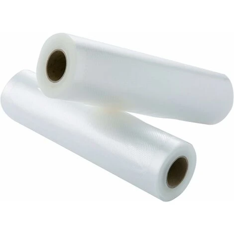 Set Of 2 Rolls Of Plastic Bags To Be Welded Perfectly Hermetic After Welding - Vacuum Food Bags - Bags For Vacuum Machine - 20 X 300 Cm MODOU 1 Set Of 2 Rolls Of Plastic Bags To Be Welded Perfectly Hermetic After Welding - Vacuum Food Bags - Bags For Vacuum Machine - 20 X 300 Cm MODOU
