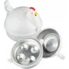 Egg Boiler, Big Box Egg Cooker 13.315.715.7cm, Microwave Boiler Fast Cooking Appliances, 4 Eggs - MODOU