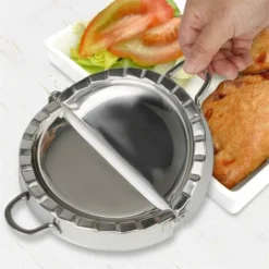 Large Empanada Maker, 6 Inch Stainless Steel Empanada Press, Pastry Tools, Pocket Pie -Kitchen Appliances Store 90104309 5