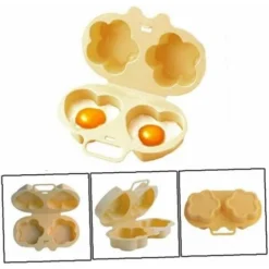 Microwave Egg Poacher Creative Kitchen Utensil 1pc 6 Microwave Egg Poacher Creative Kitchen Utensil 1pc -Kitchen Appliances Store 90104764 3