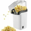 Popcorn Machine, Popcorn Machine, Hot Air Popcorn Machine, Oil And Fat Free Health Machine (White)
