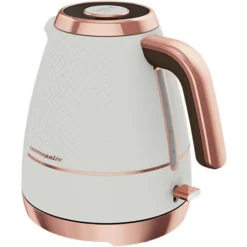 Beko Off White & Rose Gold Cosmopolis Dome Kettle & 4 Slice Toaster Set -Kitchen Appliances Store 90587913 3