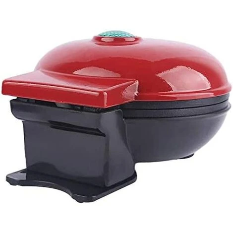 Mini Waffle Maker Machine For Individual Waffles, Paninis, Hash Browns Blue 2 Mini Waffle Maker Machine For Individual Waffles, Paninis, Hash Browns Blue - Image 2