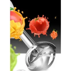 Hand-held Multi-functional Kitchen Stick, Baby Food Supplement, Electric Stir Stick, Cooking Machine Juicer Set(host+meat Grinder Cup) -Kitchen Appliances Store 90763059 5