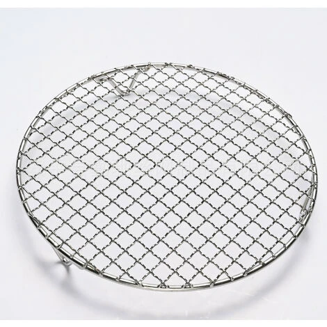 BBQ Accessories Grill Rack - 304 Stainless Steel Baking Cooking Round Rack For Rib Cookie Cakes 2 BBQ Accessories Grill Rack - 304 Stainless Steel Baking Cooking Round Rack For Rib Cookie Cakes - Image 2