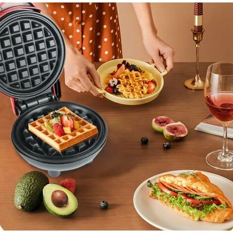 Create Perfect Mini Waffles, Paninis, And Hash Browns With Our Home Mini Waffle Maker - Perfect For Family Celebrations, Easter, And Children's Birthday Parties 4 Create Perfect Mini Waffles, Paninis, And Hash Browns With Our Home Mini Waffle Maker - Perfect For Family Celebrations, Easter, And Children's Birthday Parties - Image 4