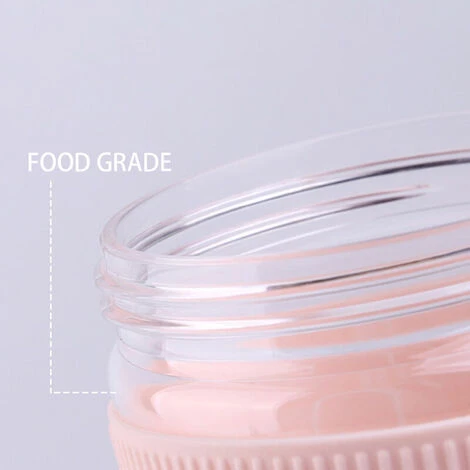 Portable Blender Juicer Cup Mini Smoothies Maker Rechargeable Blender Personal Size Blender Travel Cup With Safety Guard (Pink) 4 Portable Blender Juicer Cup Mini Smoothies Maker Rechargeable Blender Personal Size Blender Travel Cup With Safety Guard (Pink) - Image 4