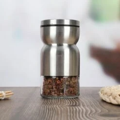 Stainless Steel Glass Spice Bottle Spice Jar Home Kitchen Cooking Stainless Steel Color Pepper Bottle 9 Stainless Steel Glass Spice Bottle Spice Jar Home Kitchen Cooking Stainless Steel Color Pepper Bottle -Kitchen Appliances Store 91164102 5