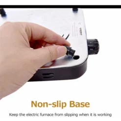 Home Mini Electric Stove Single Burner Portable Plate Mosquito Stove 1000W High Power 200-1000℃ Kitchen Stove Water Smoke Charcoal Coconut Shell Charcoal L -Kitchen Appliances Store 91175105 4