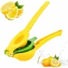 Lemon Squeezer Top Metal Color Box Packaging Lemon Squeezer Best 3 In 1 Manual Citrus Squeezer / Lime Squeezer, Manual Citrus Squeezer, Corrosion Protection And Dishwasher Safe