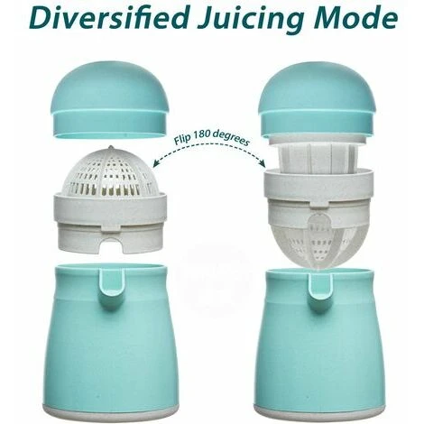 Manual Citrus Juicer, 450ml Lemon Squeezer Dual Purpose Manual Fruit Squeezer, Manual Fruit Squeezer For Lemons/Lime/Orange/Grapefruit 2 Manual Citrus Juicer, 450ml Lemon Squeezer Dual Purpose Manual Fruit Squeezer, Manual Fruit Squeezer For Lemons/Lime/Orange/Grapefruit - Image 2