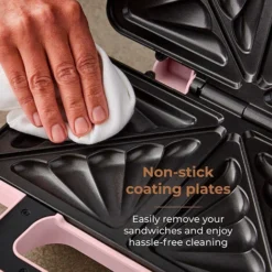 Tower Cavaletto Sandwich Maker Pink -Kitchen Appliances Store 91972028 5